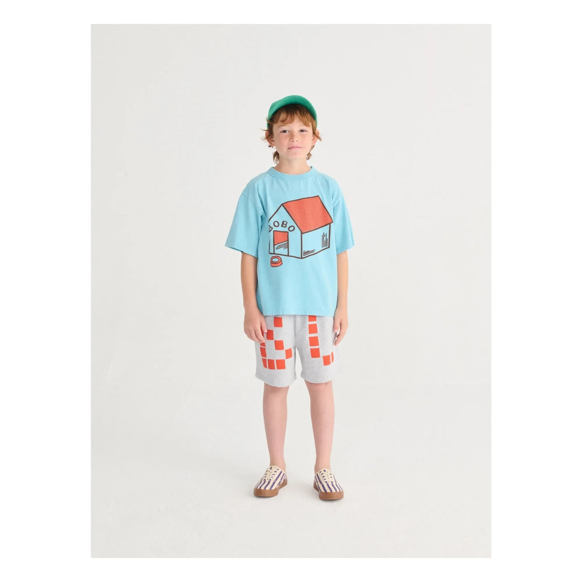 Bobo Choses - BC Organic Cotton Shorts | Heather Grey