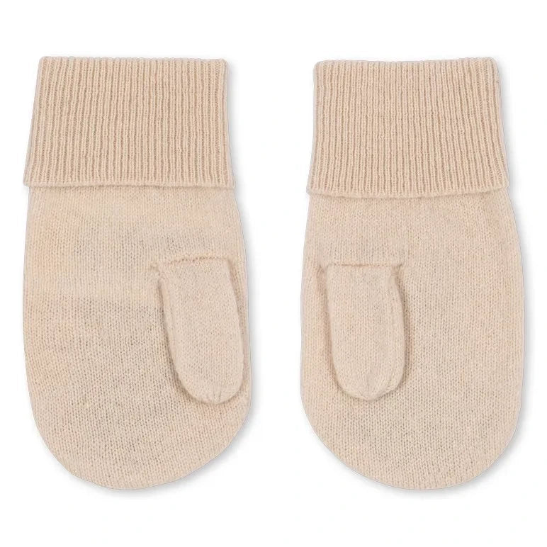 Konges Sløjd - Collette Cat Wool Gloves | Pale Pink