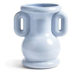 &Klevering - Amphora Stone Ceramic Vase | Blue