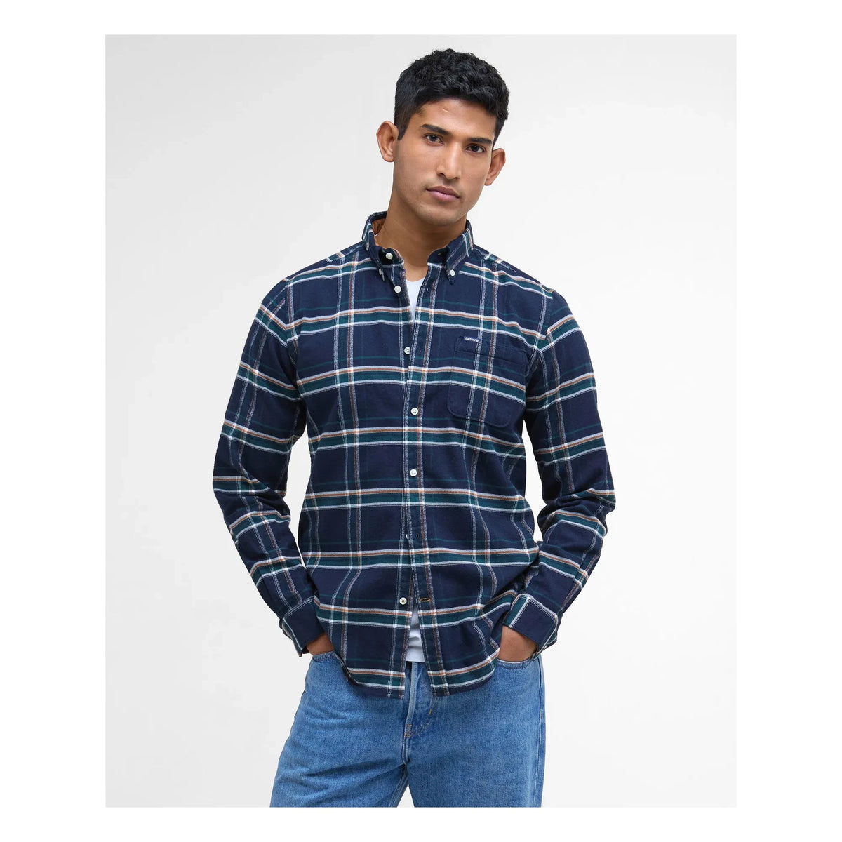 Barbour - Ronan Check Shirt | Petrol Blue