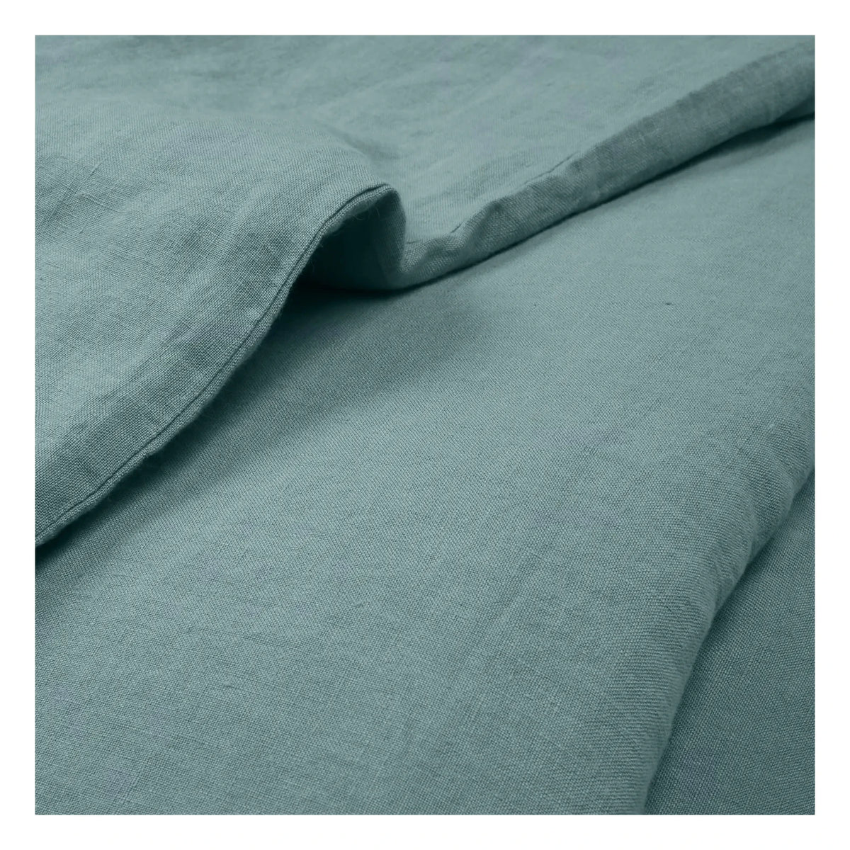 Communauté de biens - Washed Linen Duvet Cover | Sky Blue