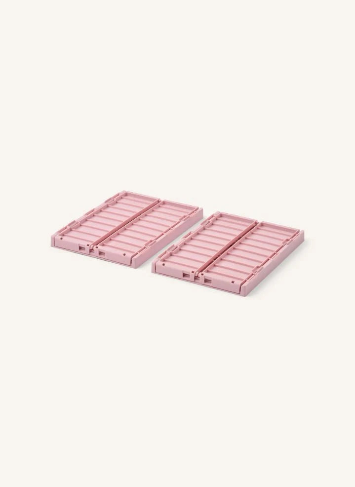 Liewood - Weston Foldable Storage Box - Set of 2 | Blush