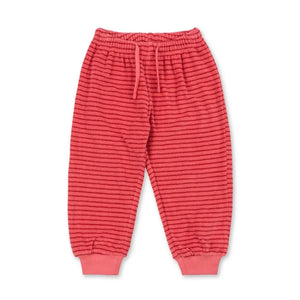 Konges Sløjd - Itty Striped Organic Cotton Jogger | Pink
