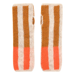Mapoésie - Althea Wool Fingerless Gloves | Orange