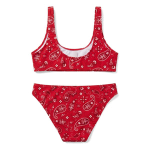 Hundred Pieces - Dune Bandana Swimsuit | Red