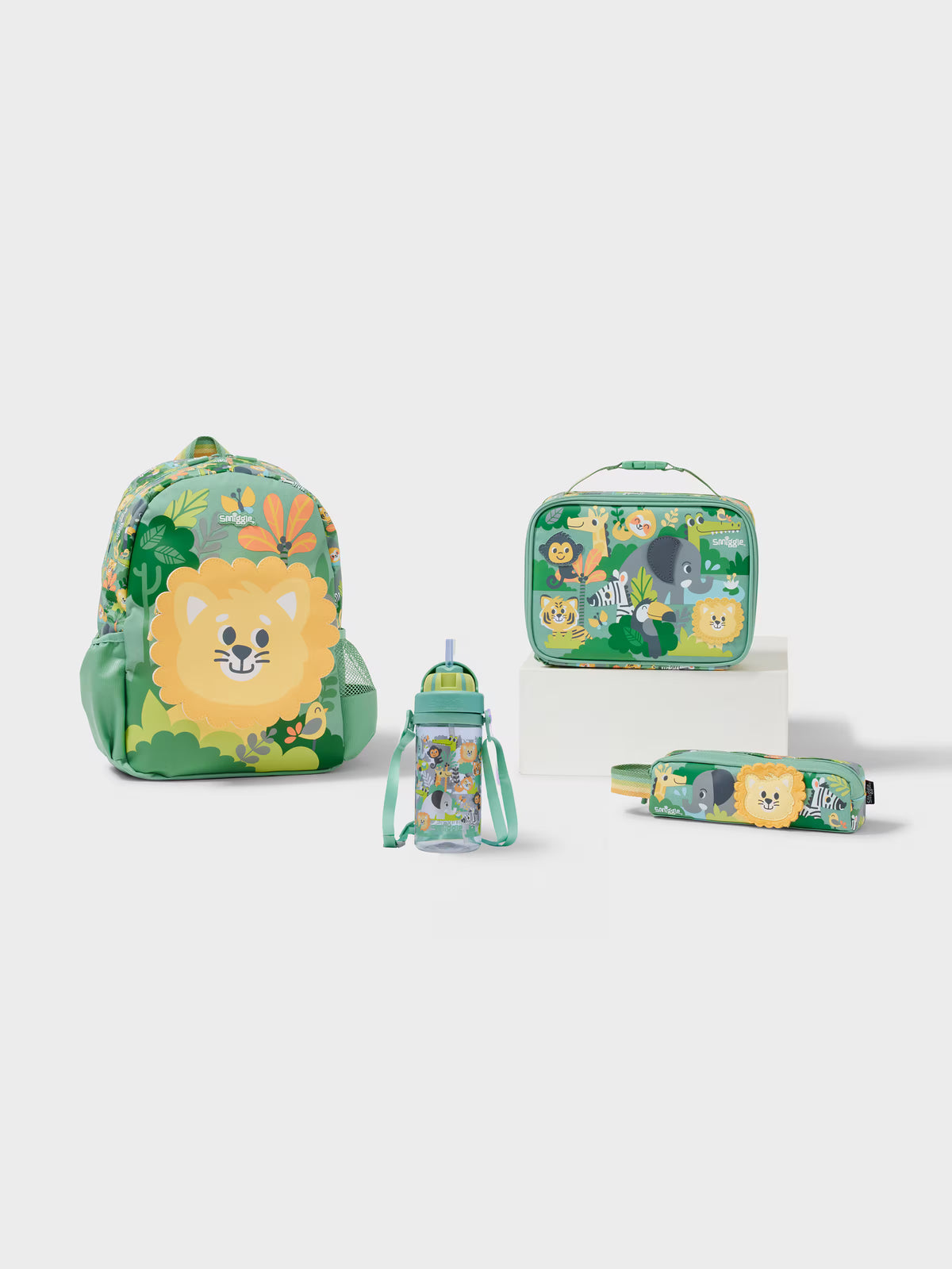 Smiggle - Little Journeys 4-Piece Preschool and Nursery School Bag Set