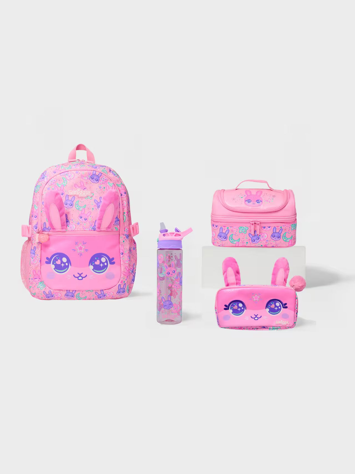 Smiggle - All Stars 4-Piece School Bag Set