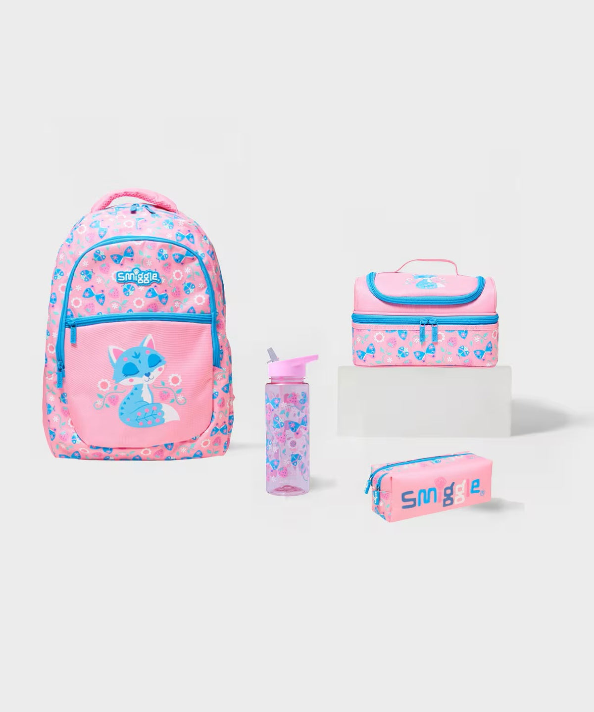 Smiggle - Peppy 4-Piece School Bag Set