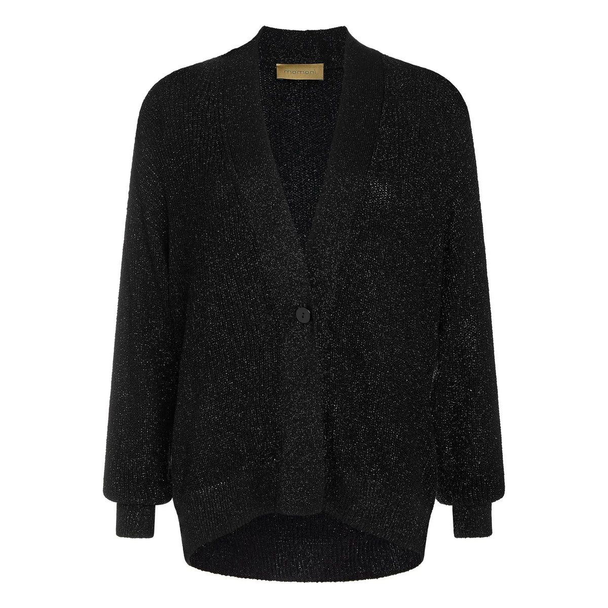 Momoni - Anthony Metallic Vest | Black