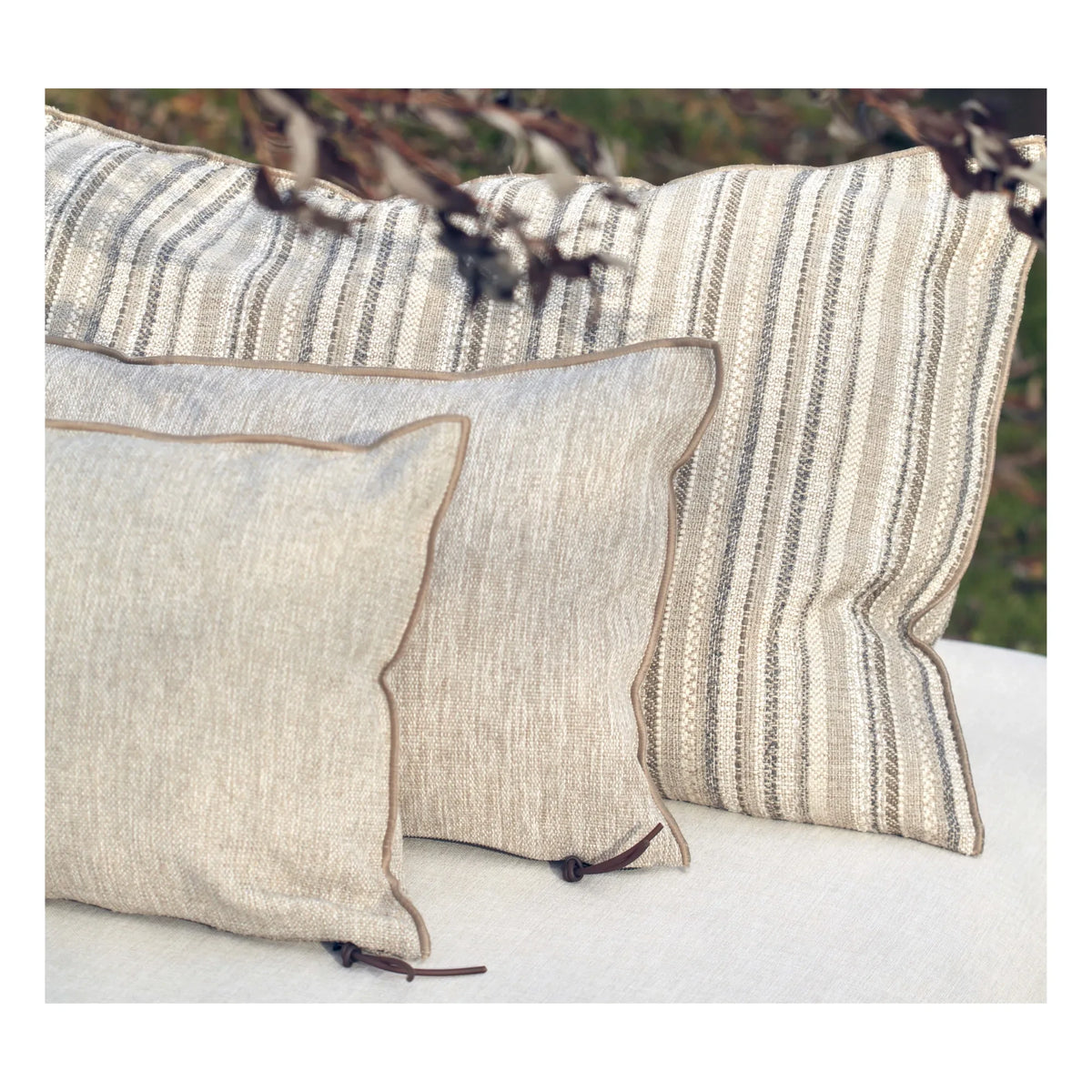 Maison de Vacances - Santa Fe Outdoor Pillow | Hemp