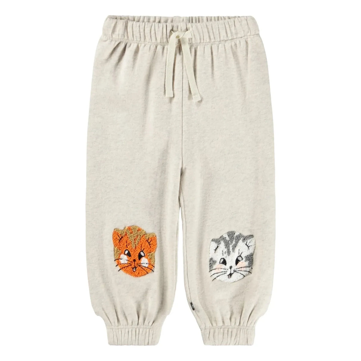 Molo - Simon Cats Organic Cotton Jogger | Off-White