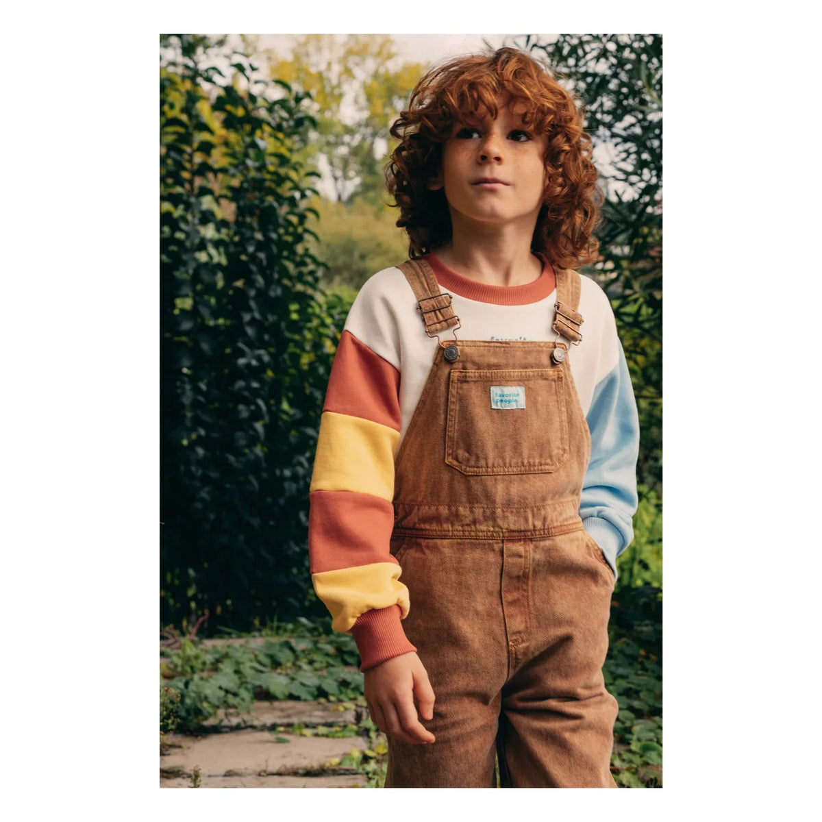 Favorite People - Backyard organic cotton sweatshirt | White