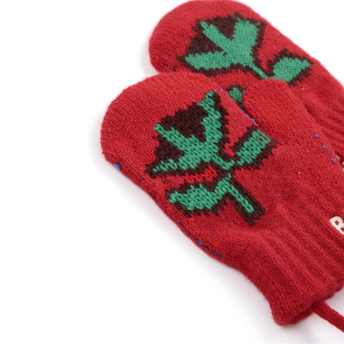 Bobo Choses - Recycled Fiber Flower Gloves | Red