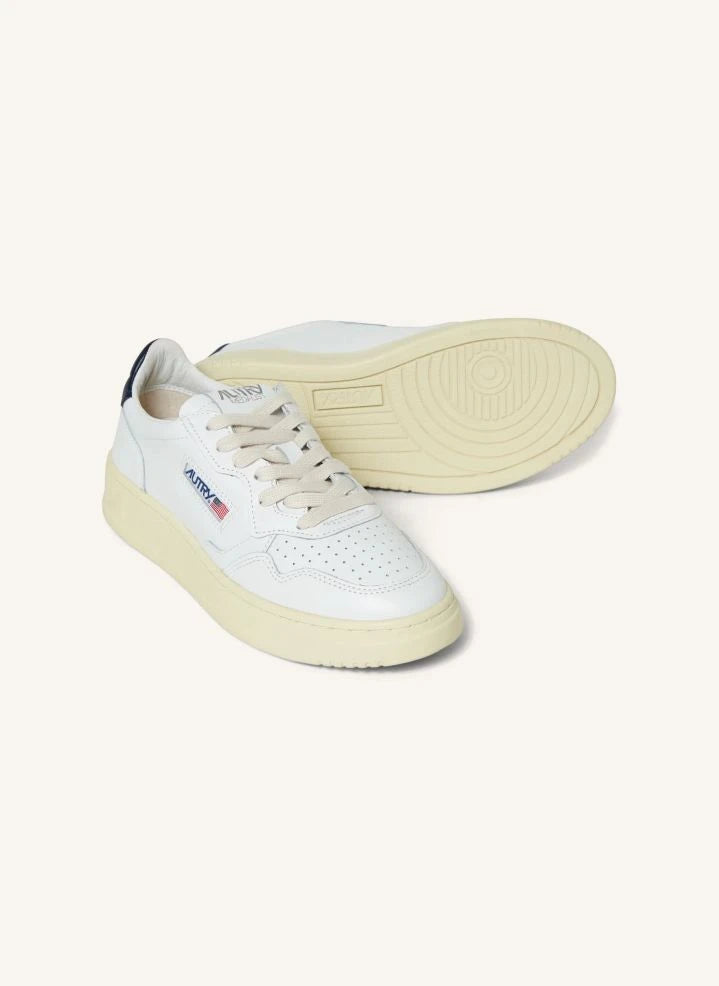 Autry - Medalist Low-Top Leather Sneakers | Navy