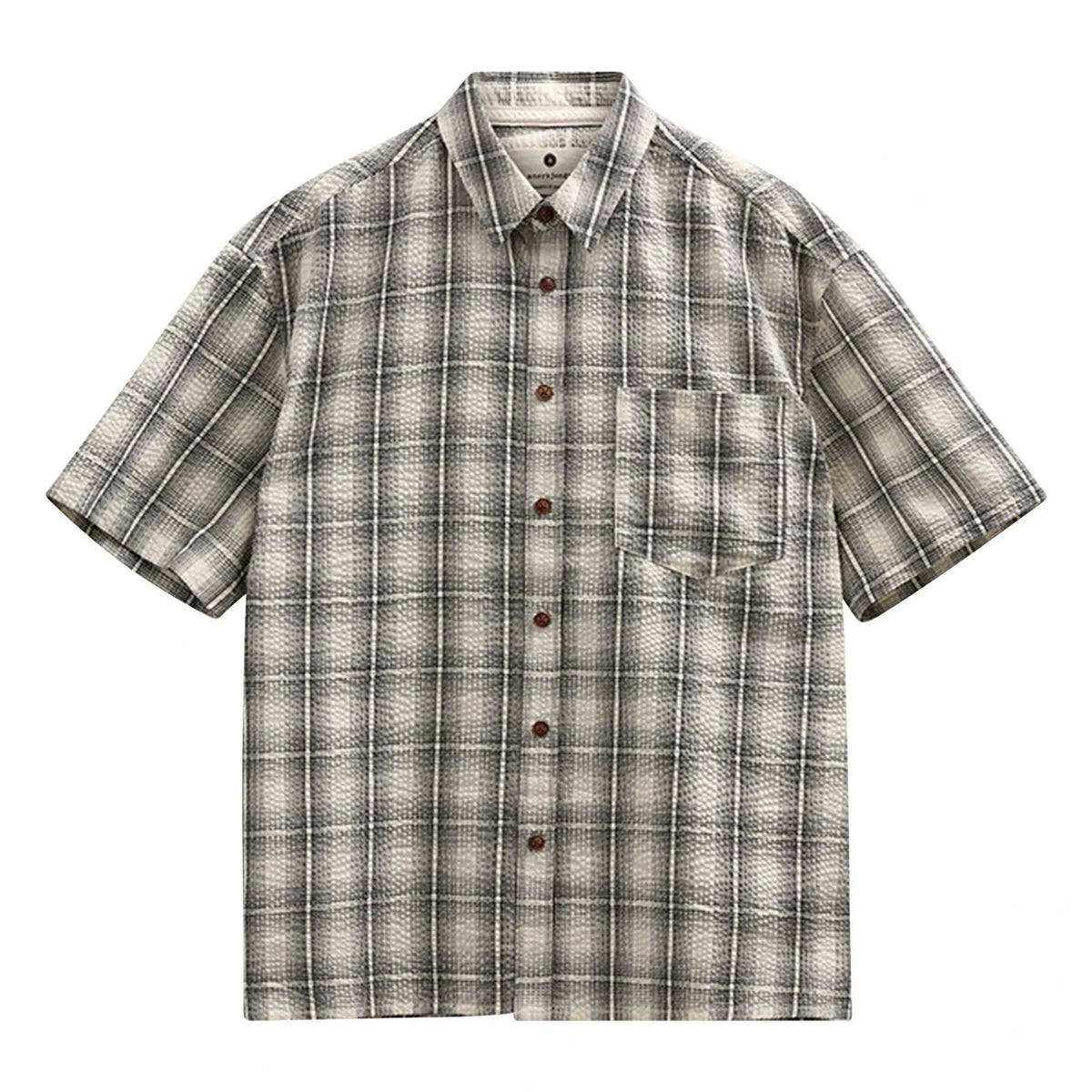 Anerkjendt - Akotto Checkered Shirt | Gray