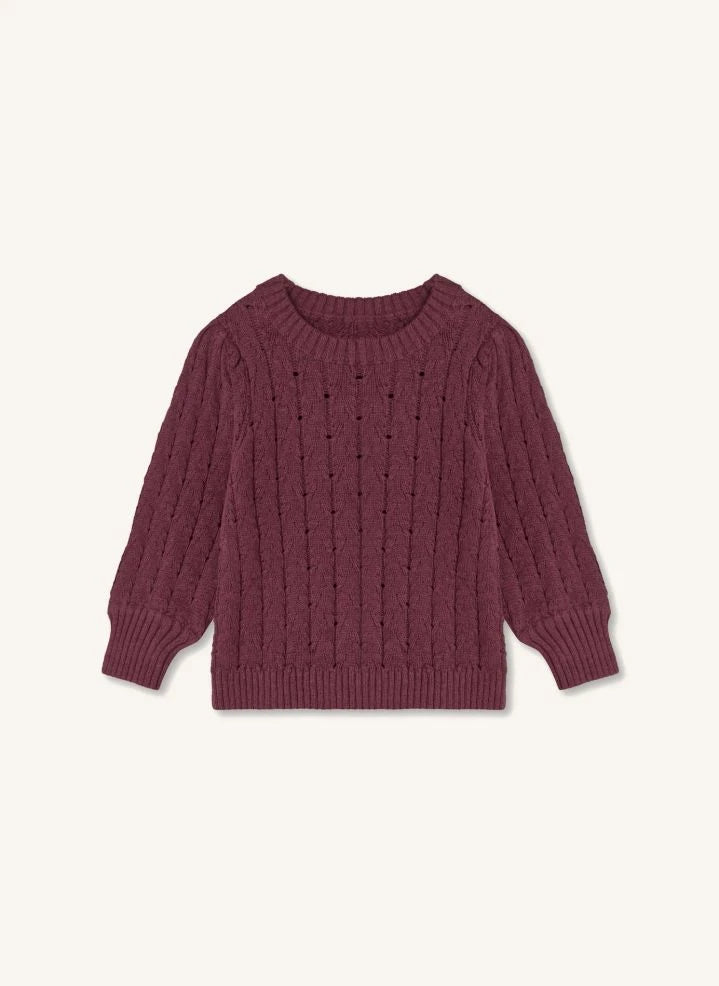 Fliink - Nice Sweater | Burgundy
