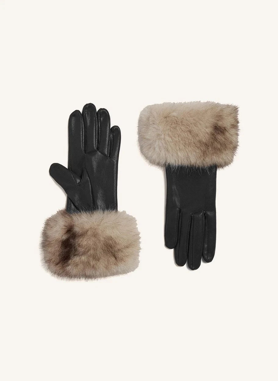 Apparis - Betty Sheared Mink Gloves