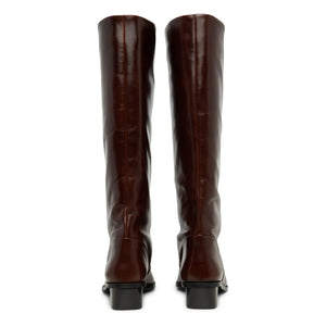 Augusta - Sarah Leather Boots | Chocolate