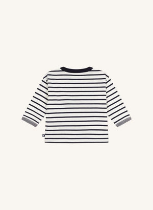 Petit Bateau - Organic cotton | White Sailor's pocket T-shirt