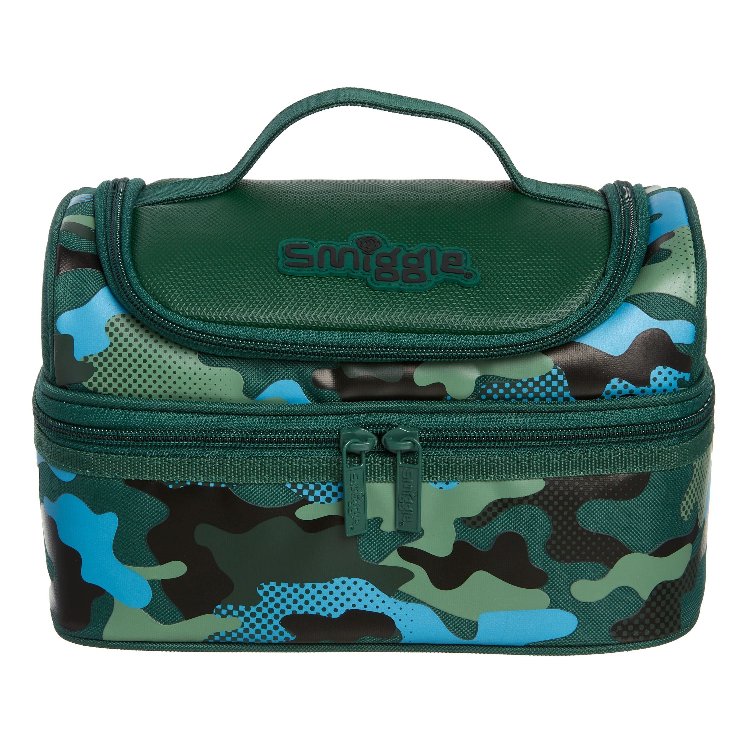 Smiggle - Hide Çift Katlı Beslenme Çantası-Dinossi