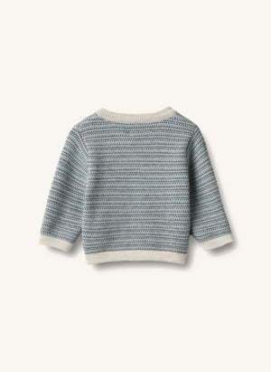 Wheat - Nico Merino Wool Cardigan | Mavi