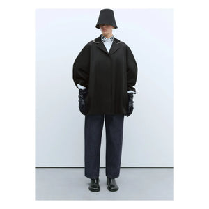 Cordera - Cropped collar jacket | Black