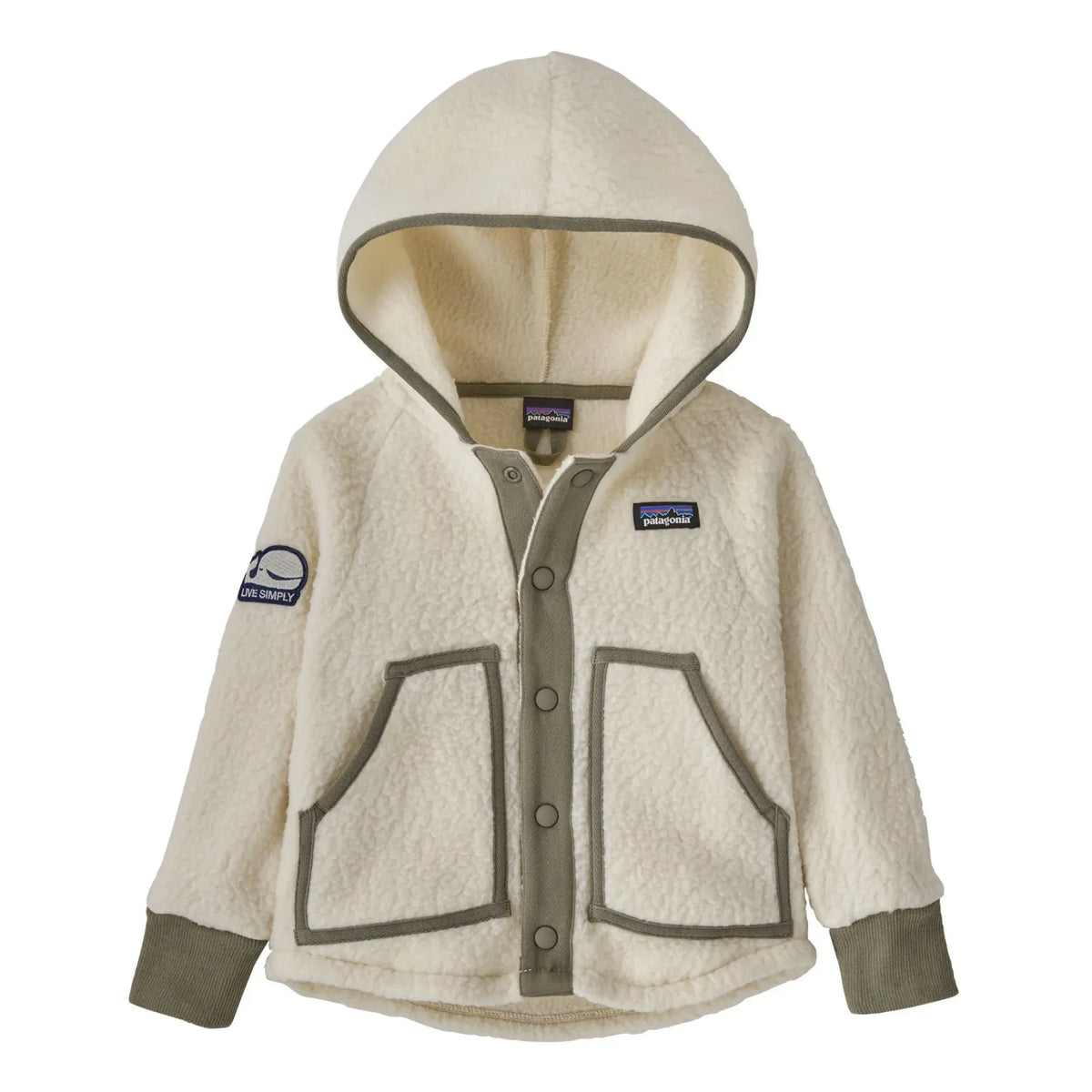 Patagonia - Recycled Plush Retro Fleece Jacket | Natural