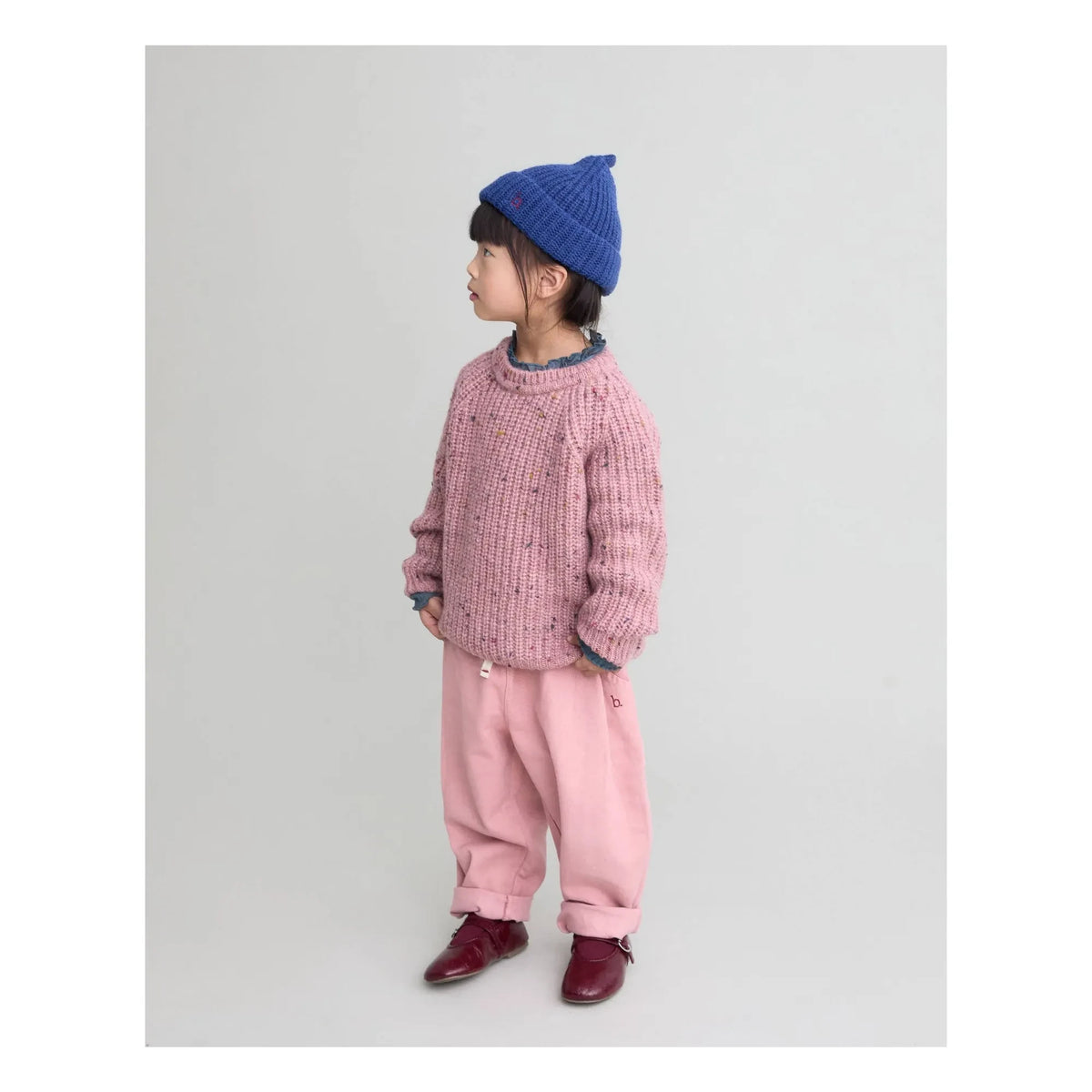 Búho - Drill Girly Corded Trousers | Pink