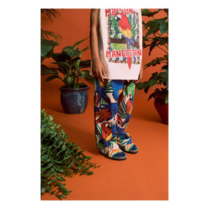 Maison Mangostan - Parrot Pants | Blue