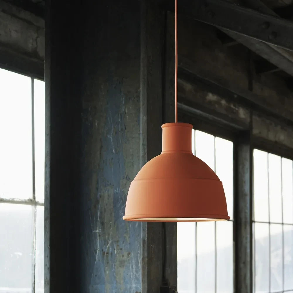 Muuto - Retractable Roof Lamp - Terracotta