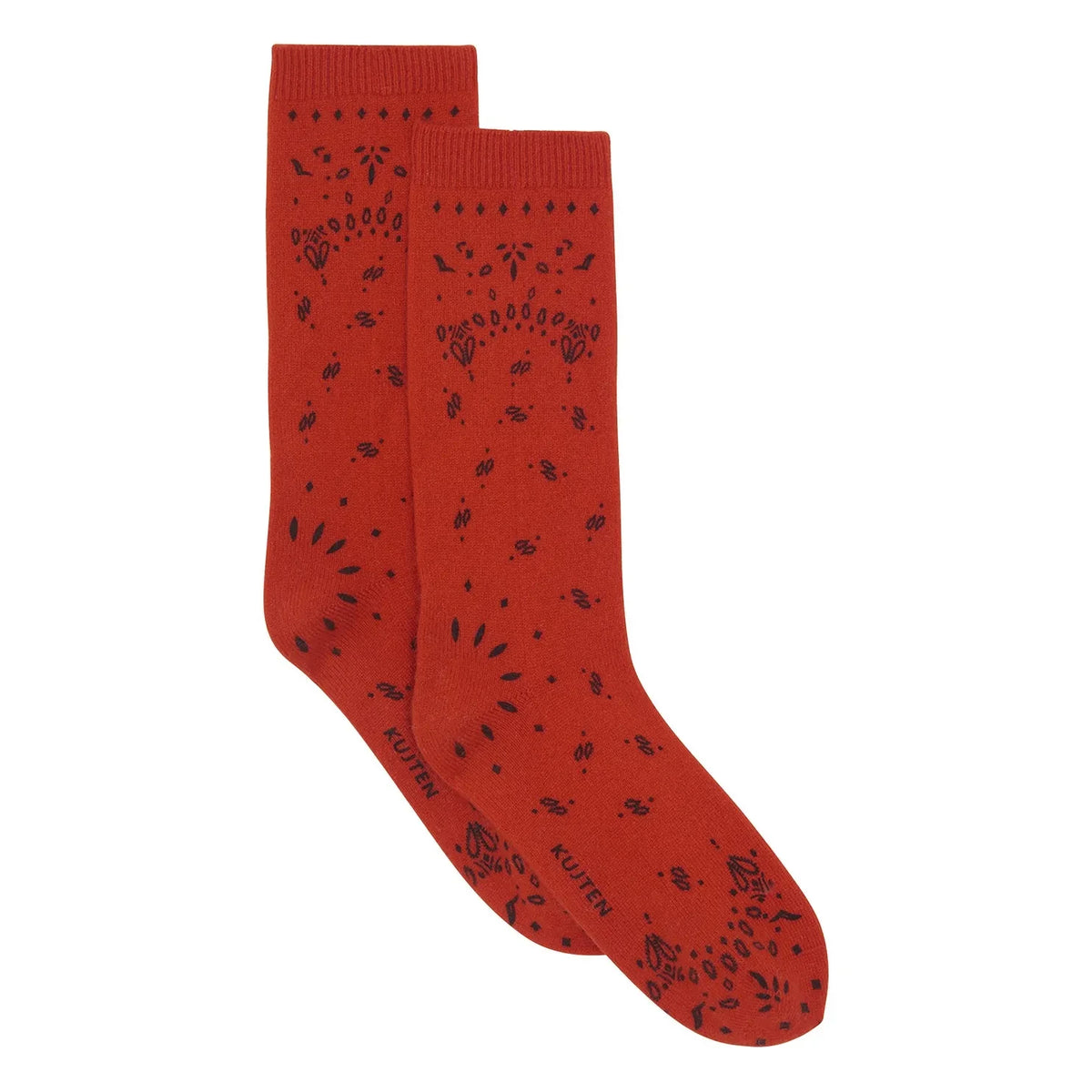 Kujten - Sig Bandana Cashmere Socks