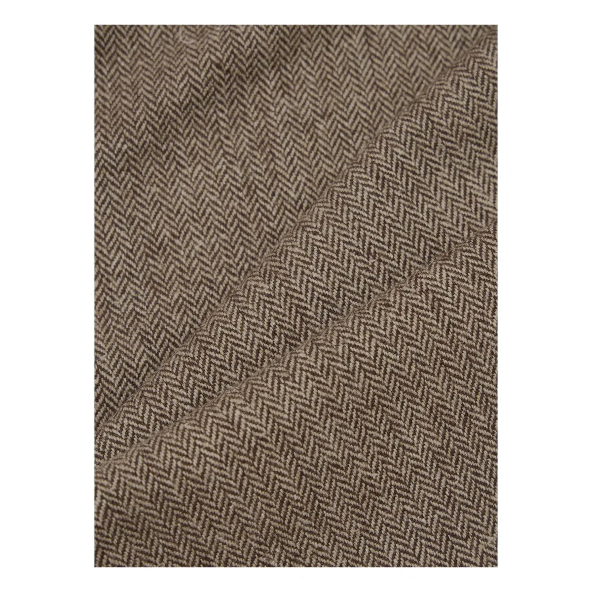 Universal Works - Pleated Wool Trousers | Taupe Brown
