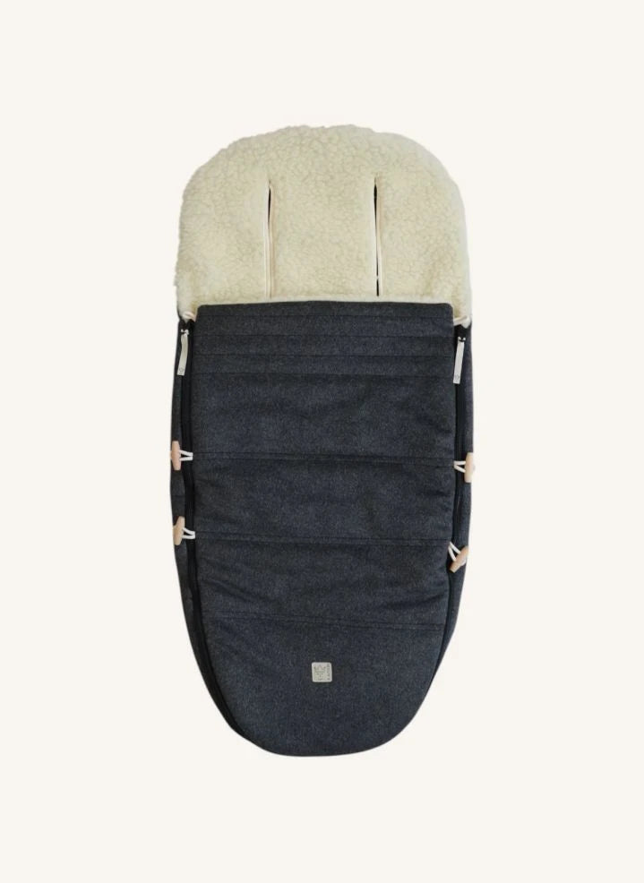 Kaiser - Woolma woolen universal footmuff | Charcoal grey