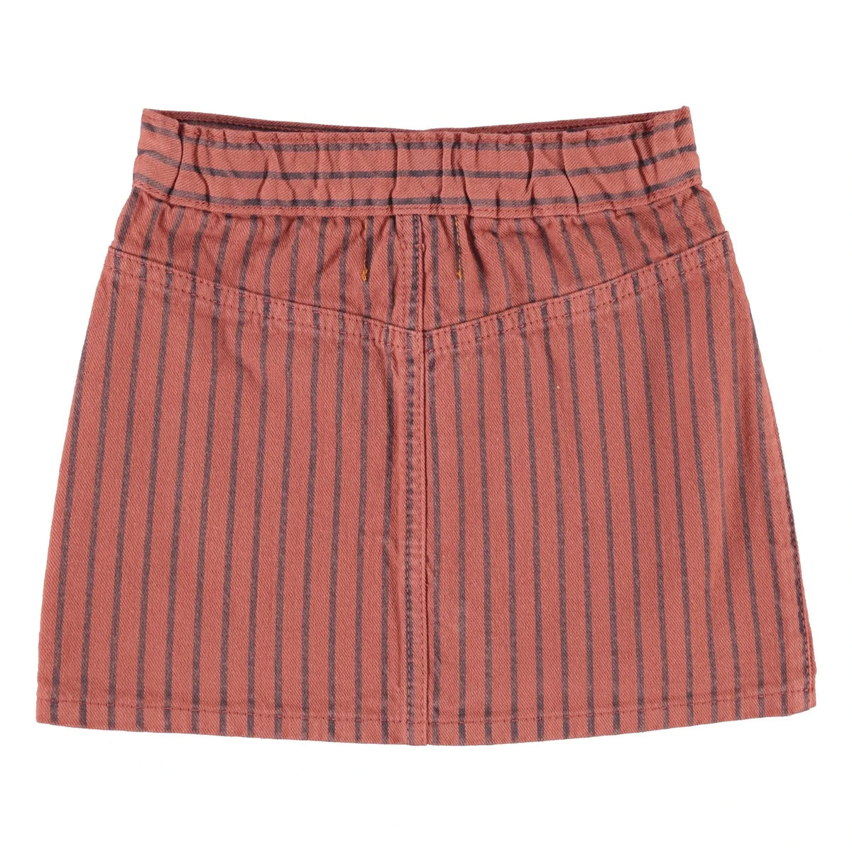 Piupiuchick - Striped skirt | Orange