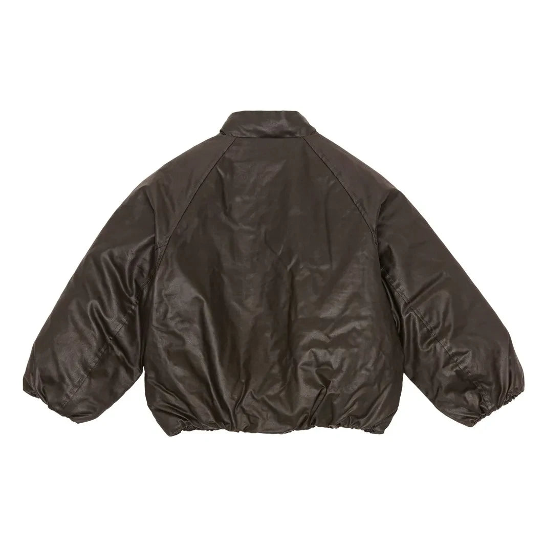 brunobruno nation - Yuri Organic Cotton Quilted Down Coat | Brown