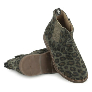 Pom d'Api - City Jodzip Leopard boots | Haki