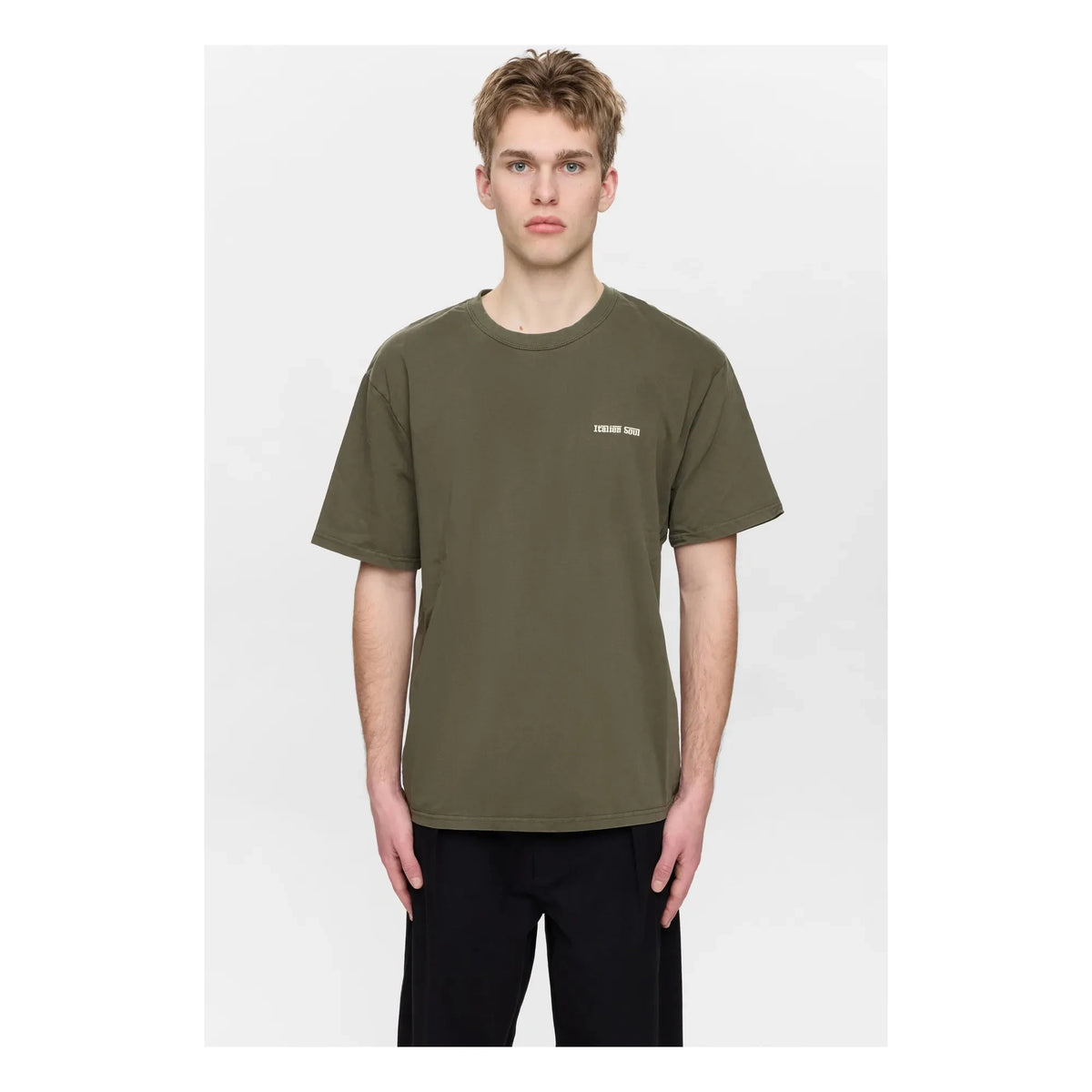 Anerkjendt - Akvillads Italian T-Shirt | Dark Green