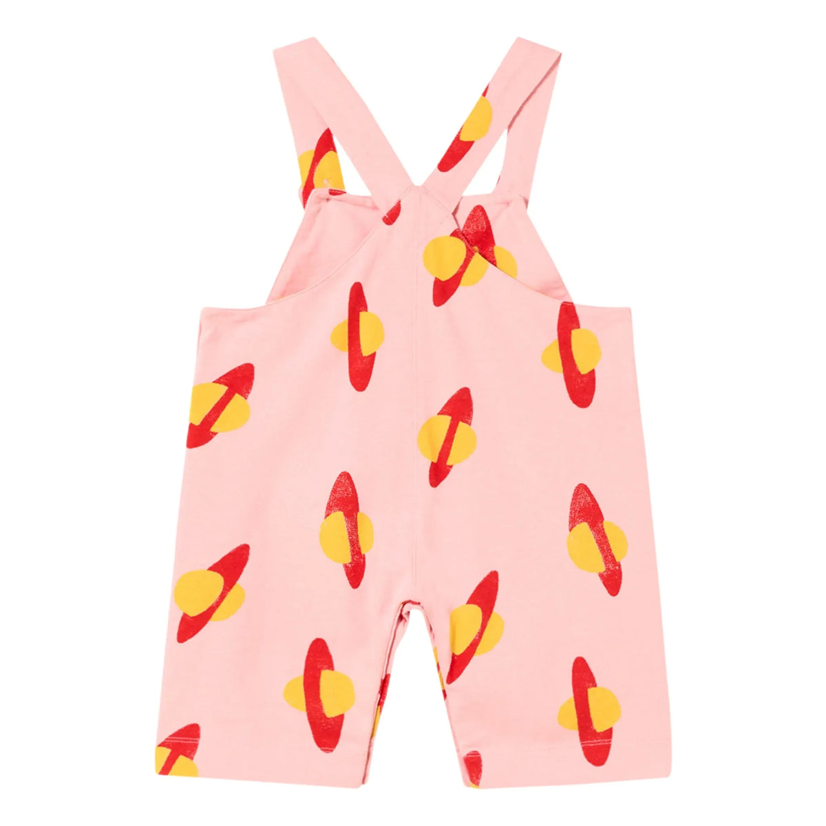 The Animals Observatory - Baby Mule Planet Jersey Romper | Pink