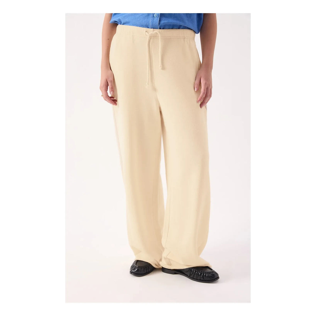 American Vintage - Atubay Cotton Jogger Pants | Ecru
