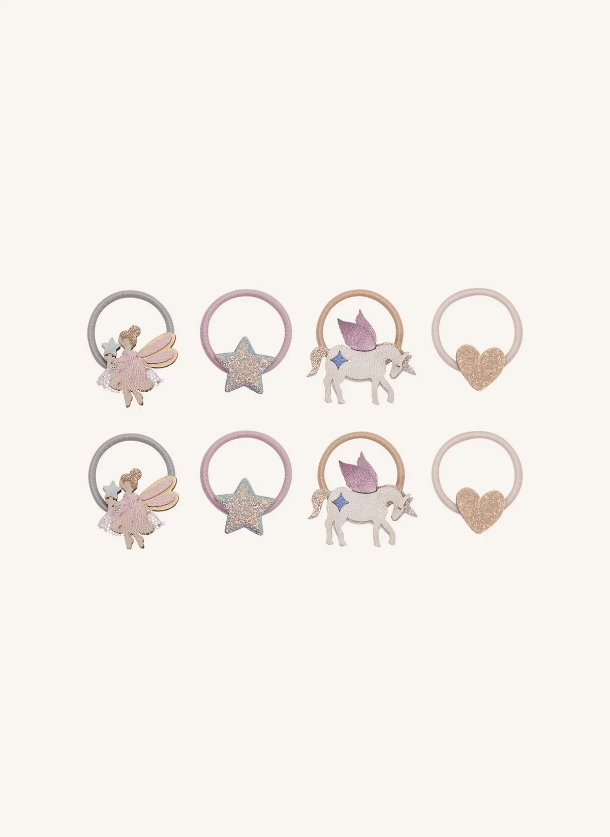 Mimi & Lula - 8-piece Mini Fairy Hair Clip Set | Pink