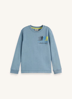 Scotch & Soda - Art-Printed T-shirt Organic Cotton | Mavi