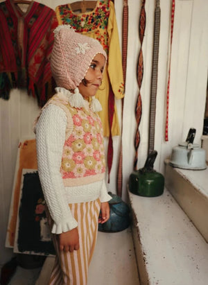Louise Misha - Rynia Sleeveless Sweater | Pink