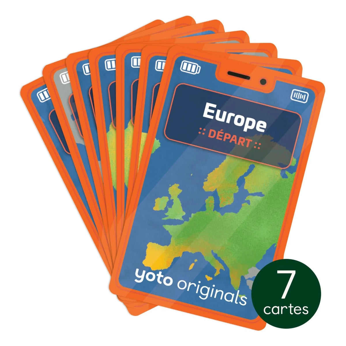 Yoto Player - 7 continents, an extraordinary journey cards - 7-pack