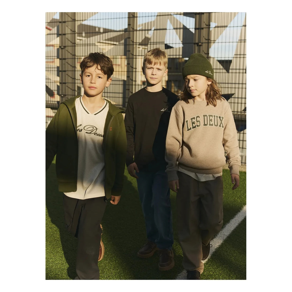 Les Deux - "Les Deux" T-shirt Made from Recycled Fibers | Ivory
