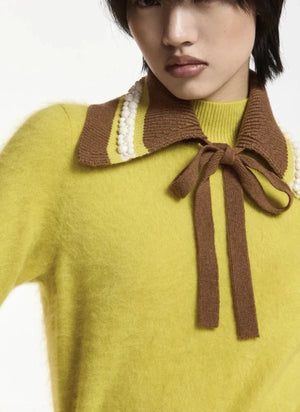 Essentiel Antwerp - Karacas Cashmere Sweater | Yellow