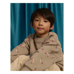 Gingersnaps - Renzo Hot Dog sweatshirt | Beige
