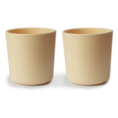 Mushie - Set of 2 Glasses | Yellow