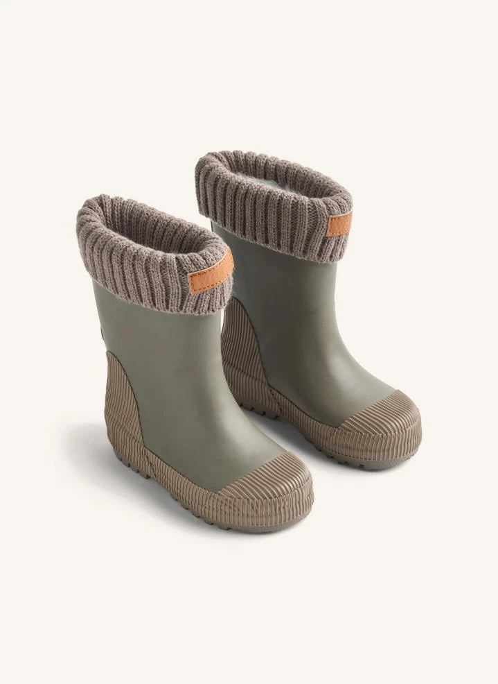 Wheat - Thermo Wader Rain Boots | Green