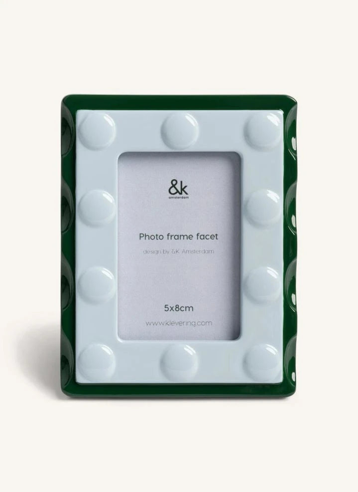 &Klevering - Facet Photo Frame | Green