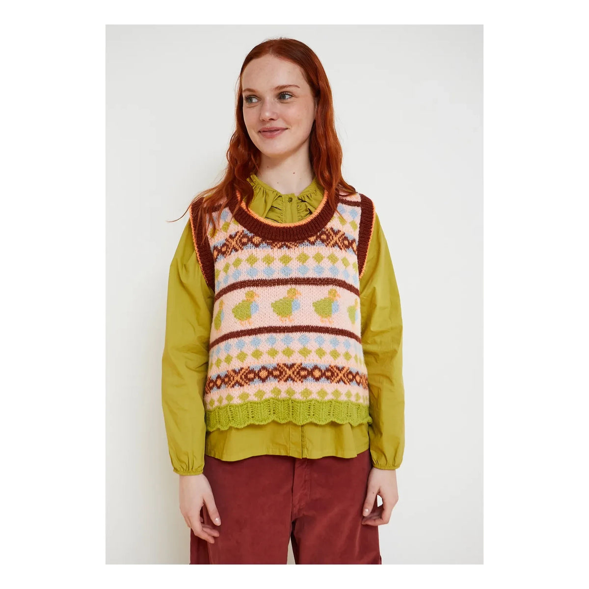 Dr Bloom - Duck Wool Sweater | Brown